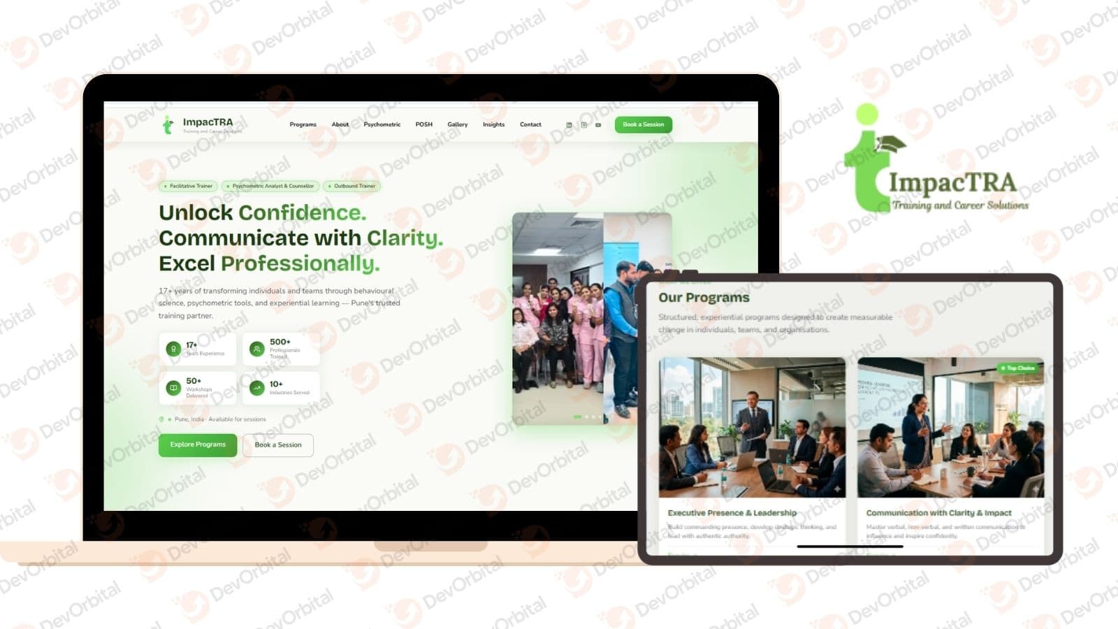 ImpacTRA programmes and services page
