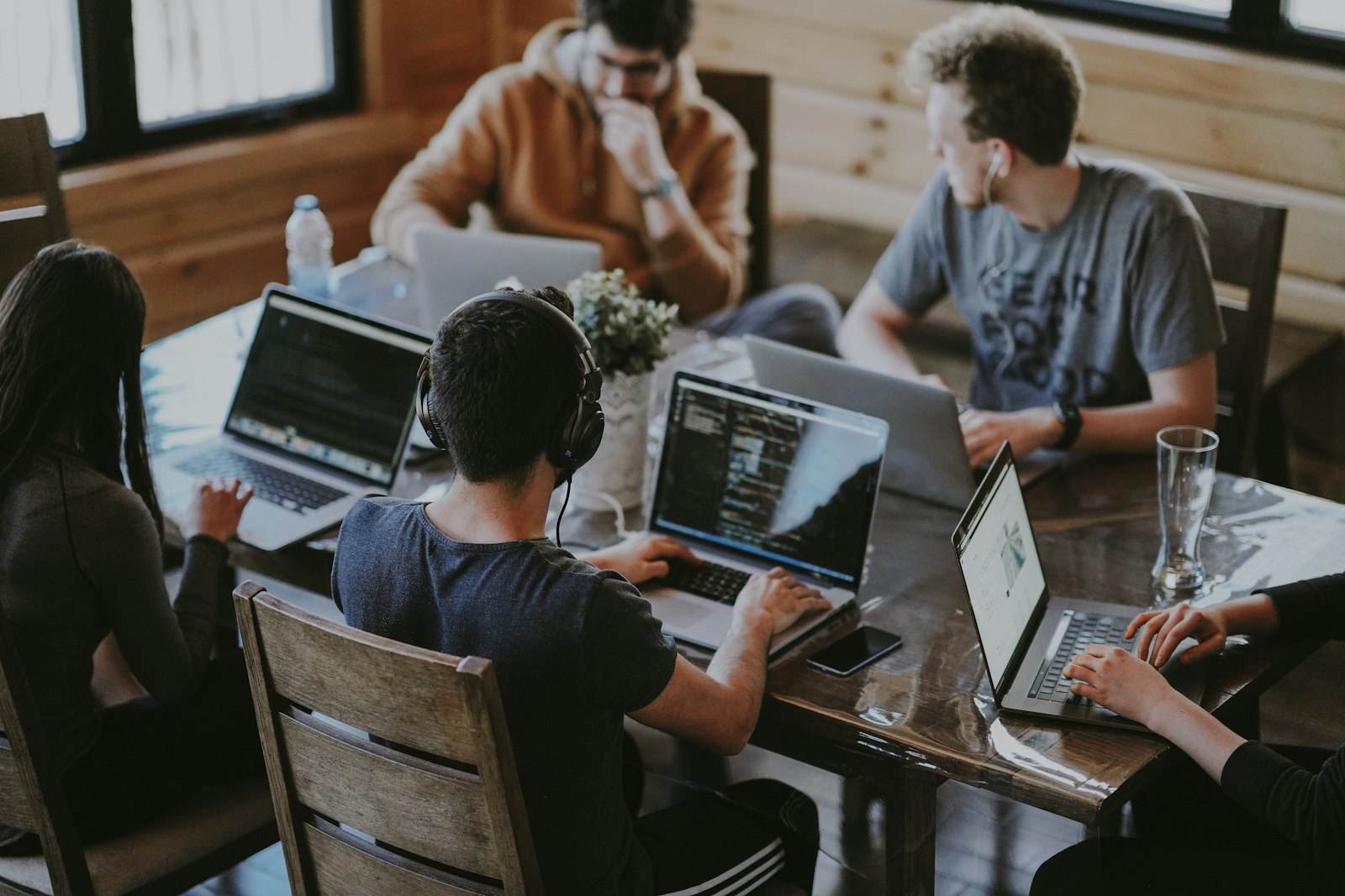 Setting up laptops for a growing team